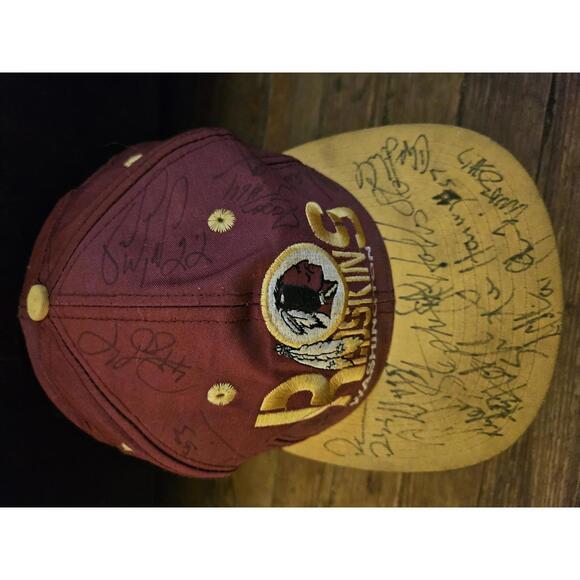 1994 Washington Redskins Team Signed hat/cap Autographs 30+ Players see pics